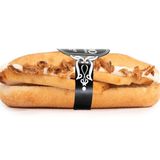 45. Pollo, cebolla crujiente y salsa alioli