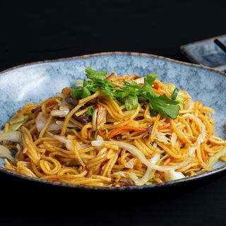 三鲜炒面 Tallarines tres delicias 