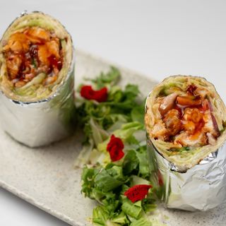 Crispy chicken wrap