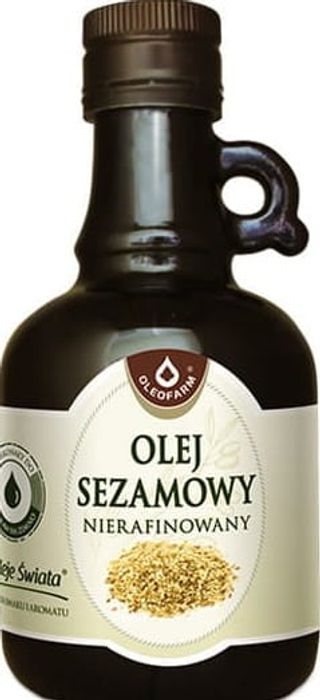 Olej sezamowy nierafinowany Oleje świata 250ml Oleofarm