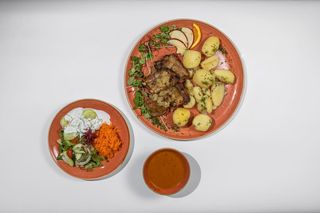 Zestaw pudełkowy z żeberkami