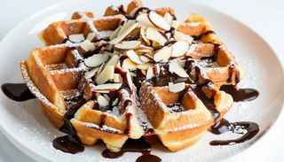 Gaufre Nutella Amande
