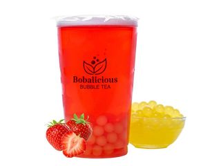 Fruit tea de căpșuni