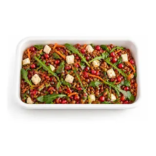 Ensalada De Lentejas Y Granada