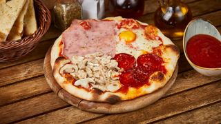 Quattro stagioni pizza 24 cm