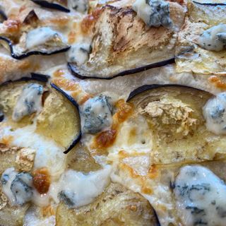 Mozzarella, melanzane e gorgonzola