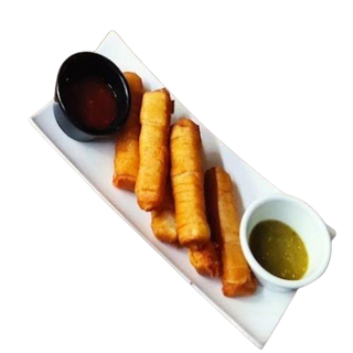 Tapa De Tequeños Con Salsa De Chili Dulce Y Salsa Verde (5 Uds.)