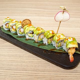 60A·Uramaki de langostino rollo (4 uds.)