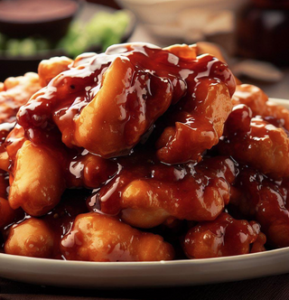 Pollo Con Salsa Picante