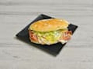 Fagottino con crudo, lattuga, emmental