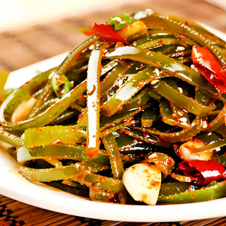 L1. Alge de mare cu usturoi și sos ușor picant 海带丝