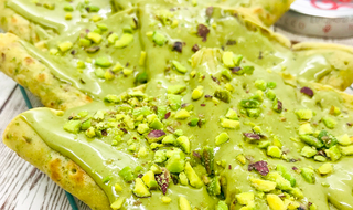 Crêpes pistacchio