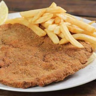 Milanesa de queso de Cabra