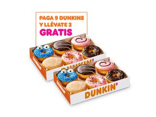 2 Cajas de 6 Dunkins