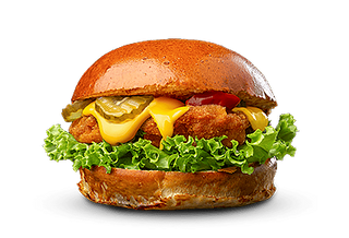 Фермерський чеддер бургер