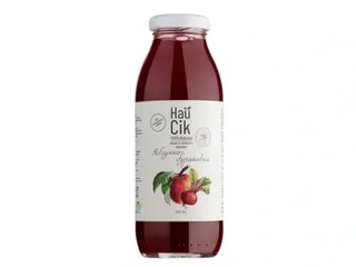 Сік яблучно-буряковий ТМ "НАЙСІК" (300ml)