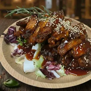 Wings in barbecue sauce