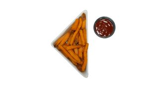 Małe frytki z batata