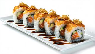 069 Uramaki crispy salmone - 8 pezzi