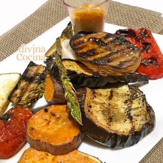 Parrillada de verdura (1/2 racion)