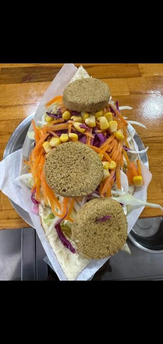 Doner Falafel Con Humus