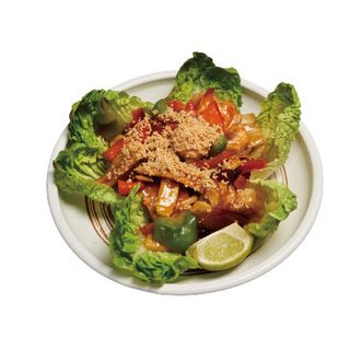Wok de langostino vietnamitas