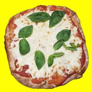 PIZZA 1 (30 cm) mozarella y albahaca.
