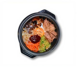 Bibimbap De Chicharrones Coreanos