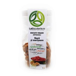 Biscuiti vegani la biscuiterie nuca si merisoare