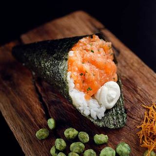 Temaki Salmão e Queijo Creme
