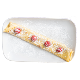 NALEŚNIK ROLLS Z DŻEMEM MALINOWYM 