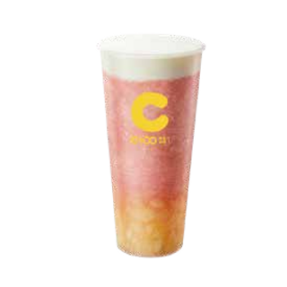 Cheese fruit tea with peach 750 ml