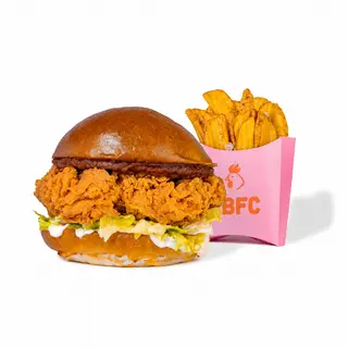 COMBO | LBFC Burger, Fries Crispers 130g