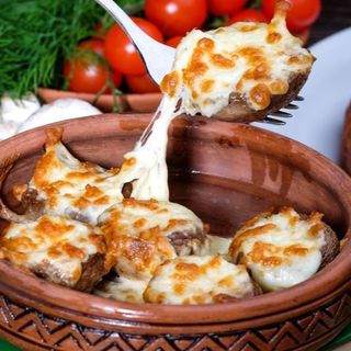 Шампіньйони запечені в кеці 200г Доставка