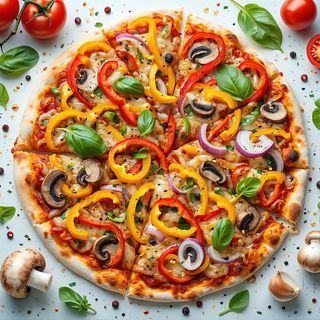 Veg Lover'S Pizza (3 large)