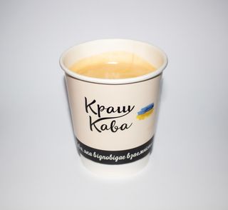 Американо з молоком L (200 мл)