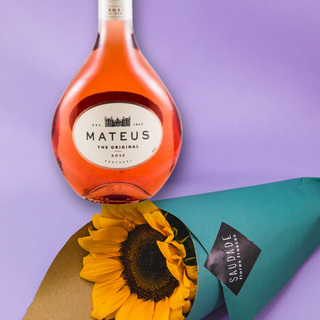 PACK GIRASSOL + VINHO ROSÉ 
