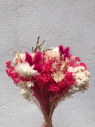 Ramo Flor Seca Fuxia