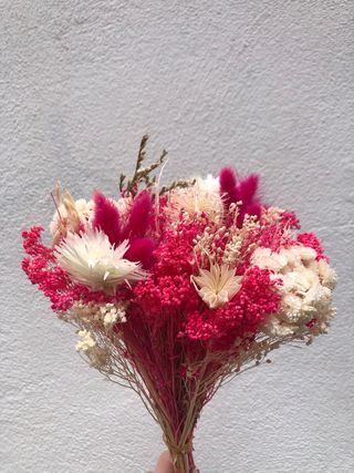 Ramo Flor Seca Fuxia