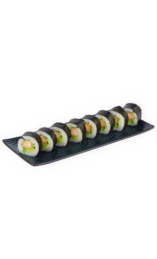 Futomaki langostino y aguacate (6Pzs.)