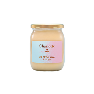 Krem Charlotte z białej czekolady średni