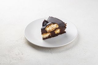 Торт еклер шоколадний