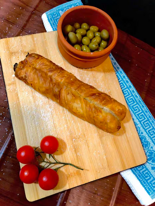 Integralna pita sir, spanać 200g