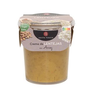 Crema De Lentejas Con Arroz 400ml