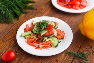 Салат "Свежий" с маслом