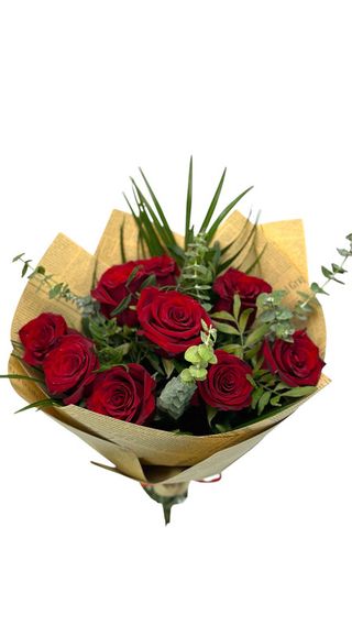 Trandafiri și Eucalipt