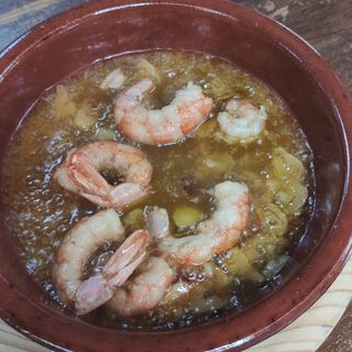 Ración Tapa De Gambas Al Ajillo