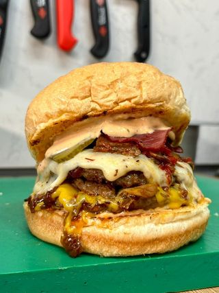 Old Fashion Burger+Pomfrit