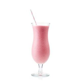Batido natural de helado de fresa