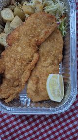 Pechuga de pollo empanada